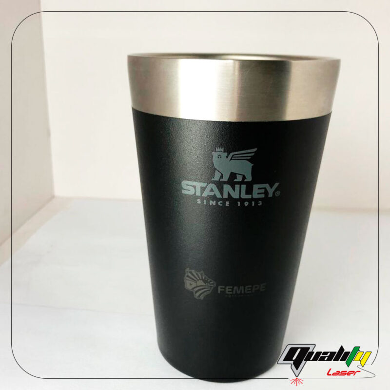Gravação a Laser em Copo Stanley - Copo Térmico - Quality Laser