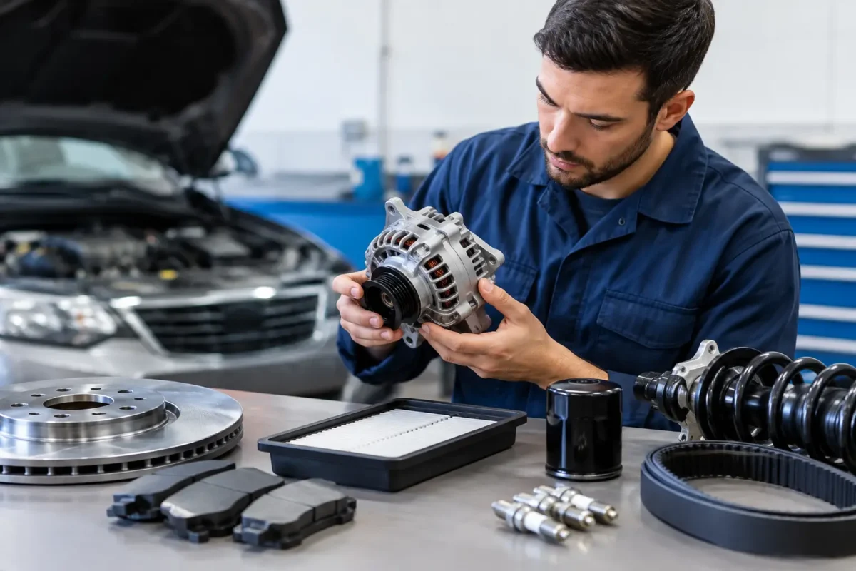 Exemplos de Identificação de Peças Automotivas
