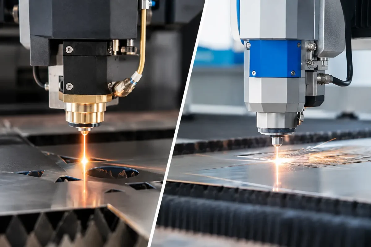 Laser CO2 versus fibra: qual usar no projeto?