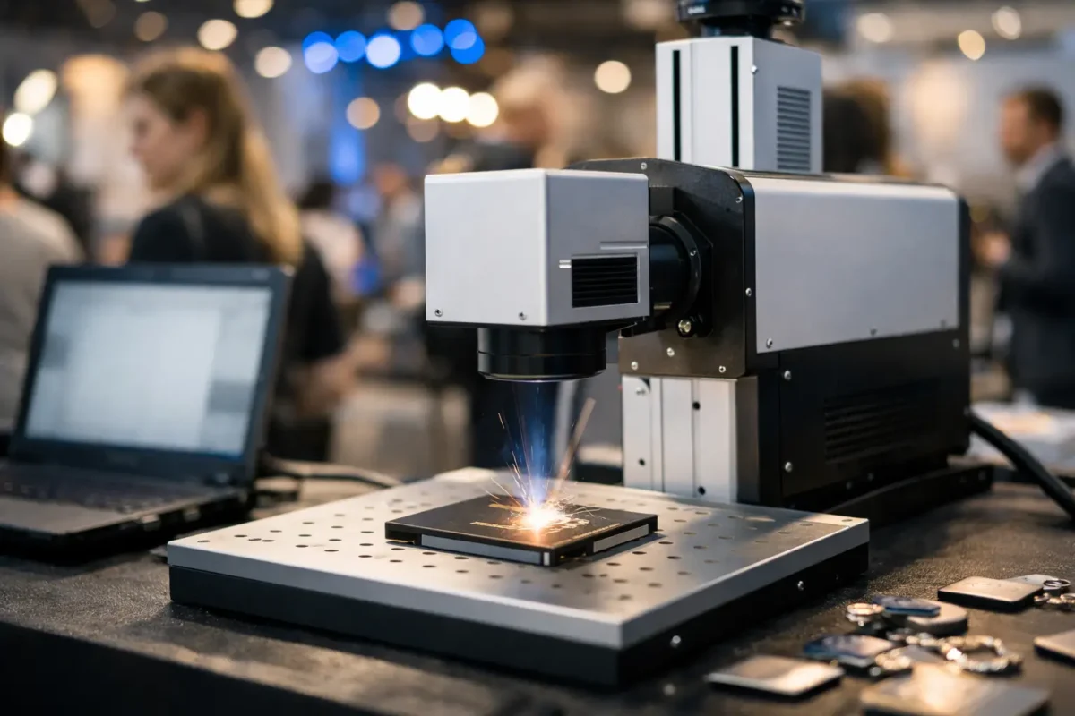 Locação de máquina de gravação a laser para eventos